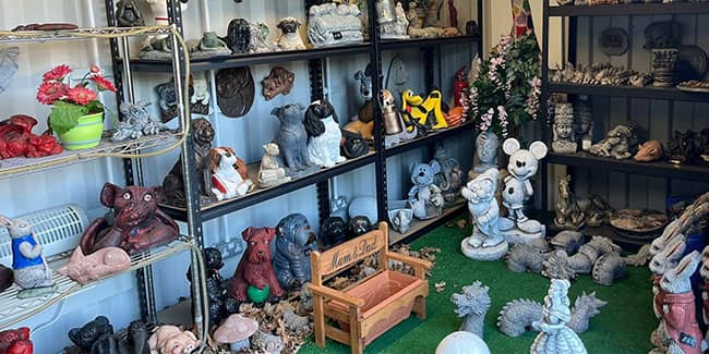 Range of garden ornaments for sale in Wrexham