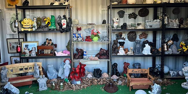 Range of garden ornaments for sale in Wrexham