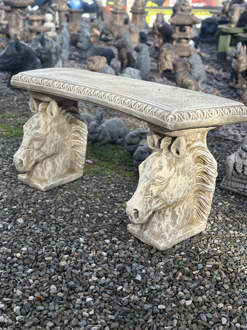 Horse Head Bench 