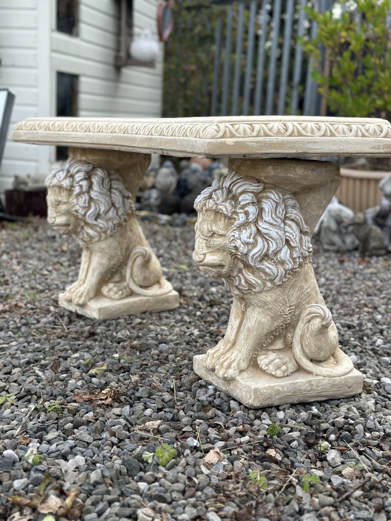 Lion Bench 