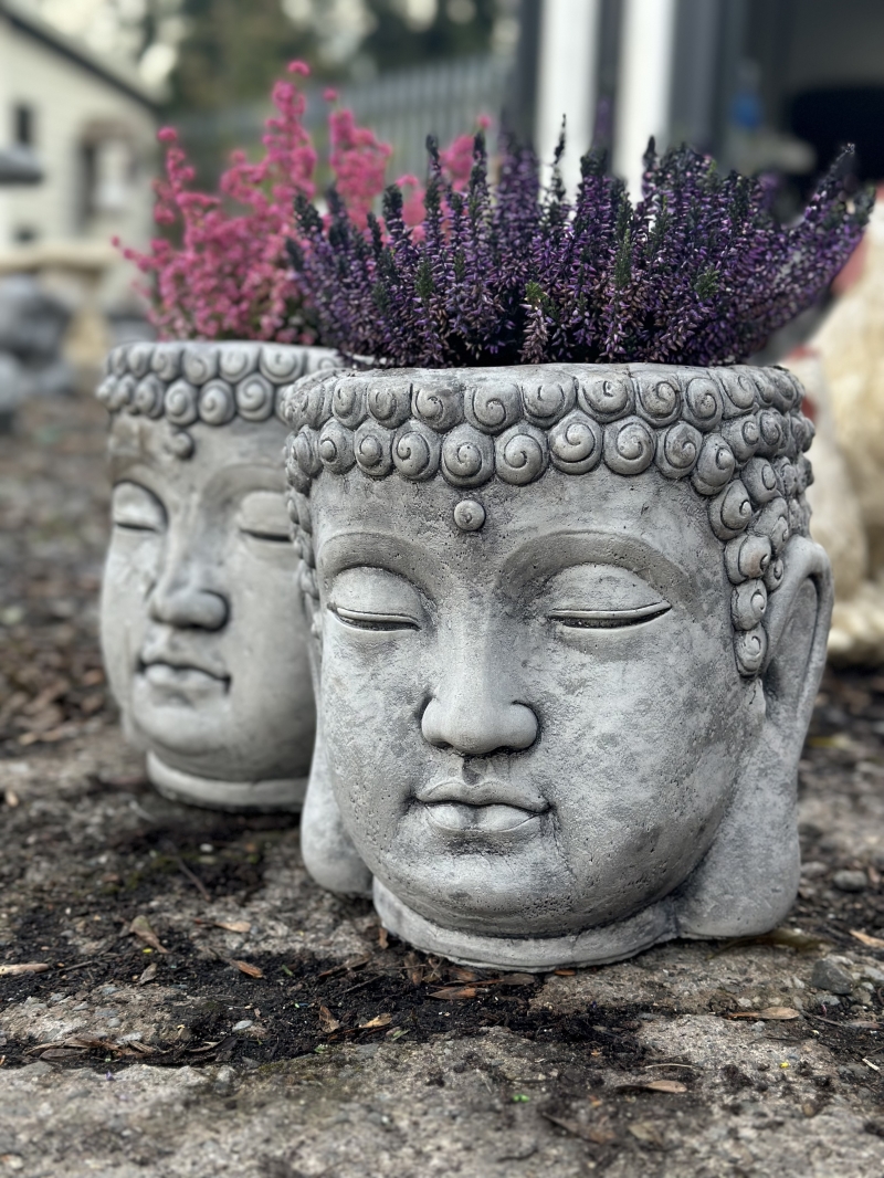 Buddha Head Planter 