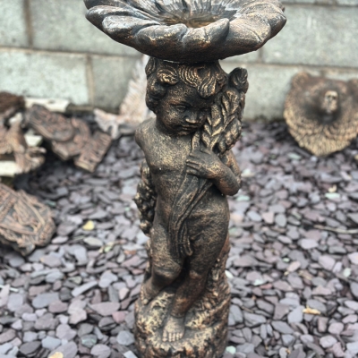 Angel Bird Bath 