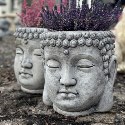 Buddha Head Planter 